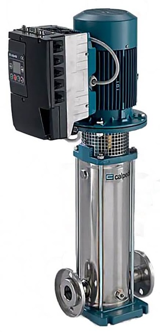 Calpeda MXV EI vertical pumps with frequency converter