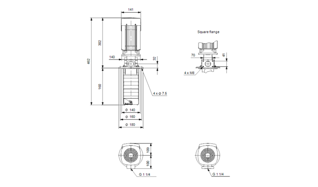 GRUNDFOS MTH, MTR, MTA, SPK, čerpadla s ponornou hydraulikou