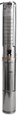PUMPA inox line SPP-05 4-inch submersible pump 230V 2-wire without switch box