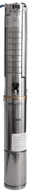 PUMPA inox line SPP-25 4" ponorné čerpadlo 230V - 2 drát bez spínací skříňky s motorem Franklin Electric
