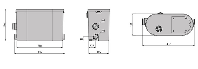 PumpaLift C-2 přečerpávací zařízení 