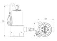 LEO AKS-SW garden submersible sump pump