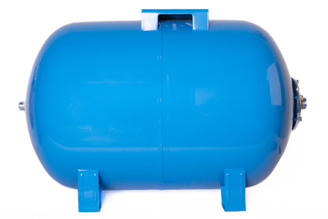 PUMPA TNP Ležaté tlakové nádoby s vyměnitelným vakem 100l 10bar