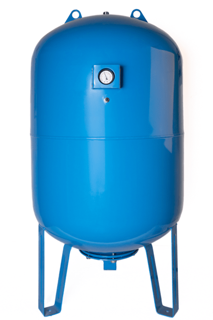 PUMPA TNP Stojaté tlakové nádoby s vyměnitelným vakem 300l 10bar, 5/4" s manometrem