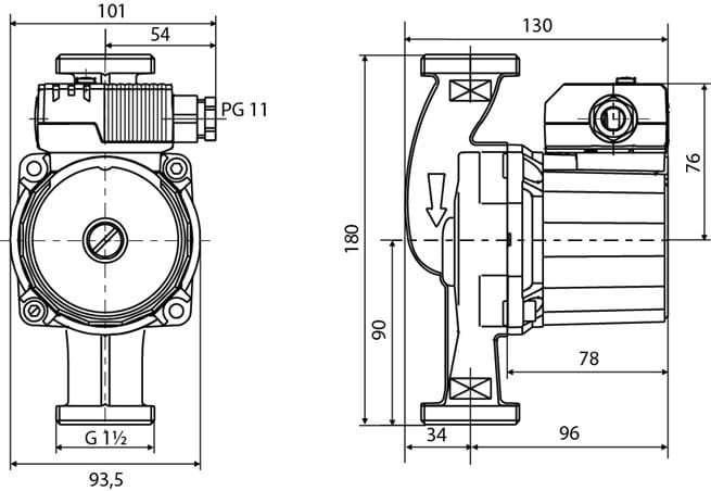 WILO Star Z 25/2 230V PN10