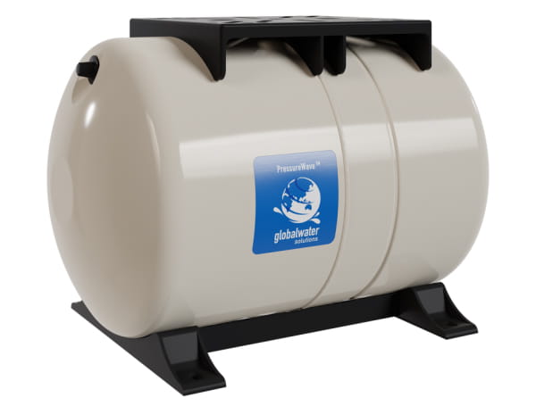 Global Water PWB-20LH гідроакумуляторний бак горизонтальний 20л 10бар 1" 90°C