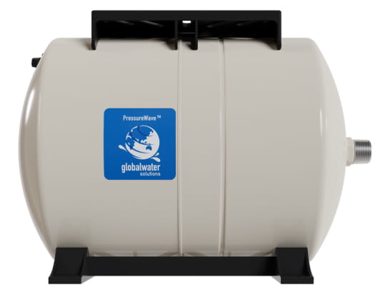 Global Water PWB-24LH ležatá tlaková nádoba 24l 10bar 1" 90°C