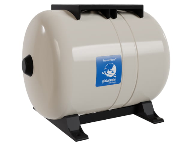 Global Water PWB-35LH ležatá tlaková nádoba 35l 10bar 1" 90°C