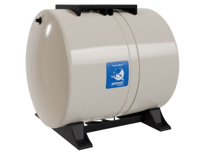 Global Water PWB-60LH ležatá tlaková nádoba 60l 10bar 1" 90°C