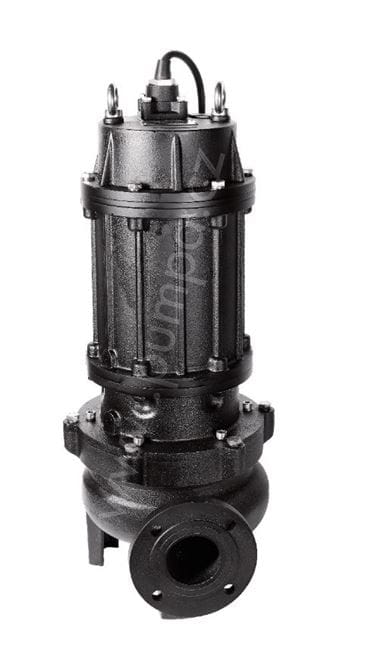 PUMPA black line 80BLV45.5-P80 400V 5,5kW, kalové čerpadlo, oběžné kolo Vortex, průchodnost 80mm, kabel 8m