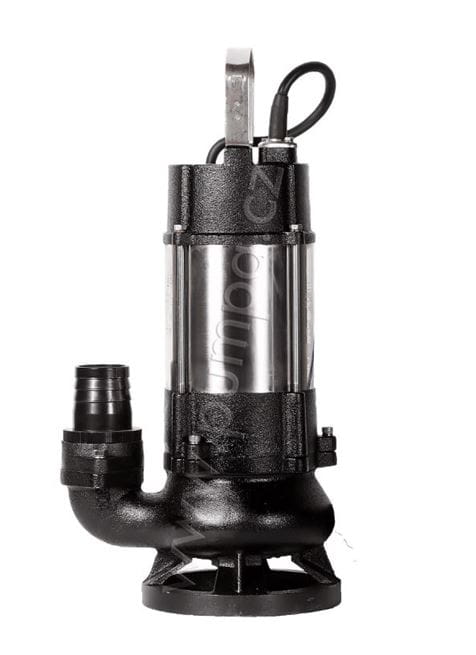 PUMPA black line 50BLV2.75 400V 0,75kW, kalové čerpadlo, oběžné kolo Vortex, průchodnost 35mm, kabel 8m
