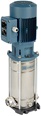 ертикальний насос Calpeda MXV 40-908 O 230/400V 3,0 кВт, овальний фланець, включаючи контрфланці