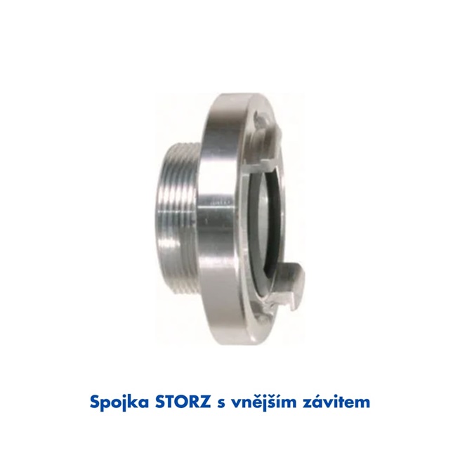 Spojka STORZ B75 s vnějším závitem 2 1/2"