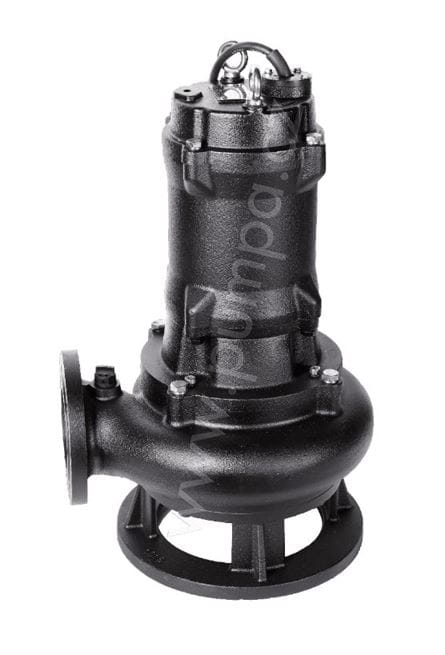 PUMPA black line 100BLK47.5 WD 400В 7,5кВт, шламовий насос, канальне робоче колесо, прохідність 50мм, кабель 15м, з датчиком витоку з заглушкою