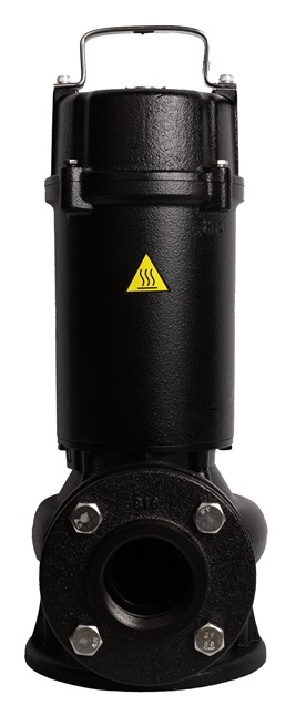 PUMPA black line 50BLK21.1 HT 400V 1,1kW, kalové čerpadlo, kanálové obežné koleso, priechodnosť 25mm, kábel 15m, max. teplota 80°C