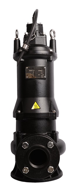 PUMPA black line 50BLK22.2 HT 400V 2,2kW, kalové čerpadlo, kanálové obežné koleso, priechodnosť 20mm, kábel 15m, max. teplota 80°C