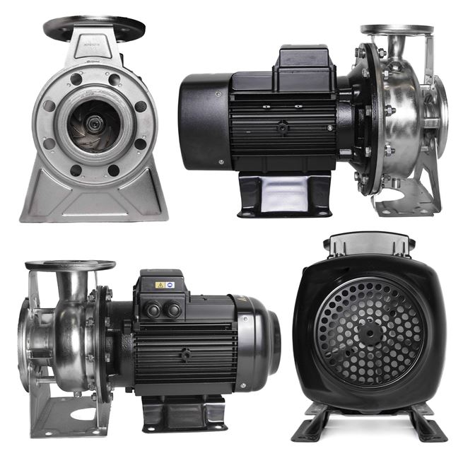 PUMPA inox line CAP80-65-125/4 4 kW 400/690 V 50 Hz povrchové čerpadlo
