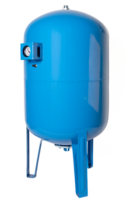 Pumpa TNP-V 100/10 vertikální (stojatá) tlaková nádoba 100l 10bar,1" s manometrem