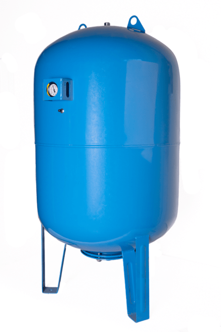 Pumpa TNP-V 300/10 vertikální (stojatá) tlaková nádoba 300l 10bar, 5/4" s manometrem
